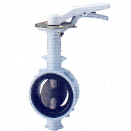 日本KITZ北泽 PN25DJE（手柄式）对夹中线蝶阀