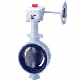 日本KITZ北泽 G-PN25DJE（蜗轮式）对夹中线蝶阀